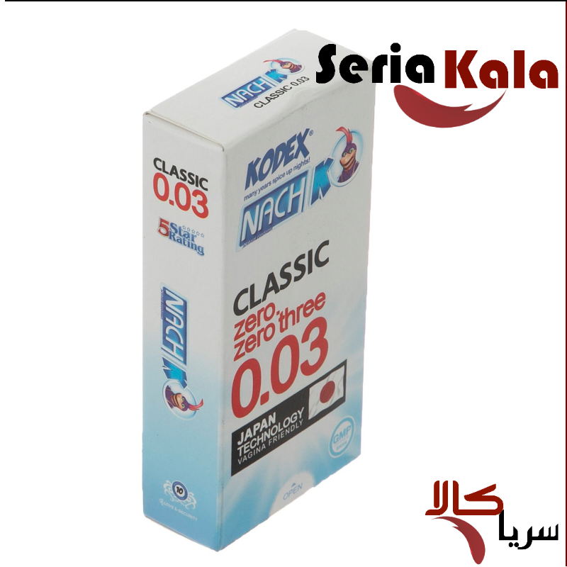 کاندوم کدیکس ۱۲ عددی مدل کلاسیک ۰٫۰۳