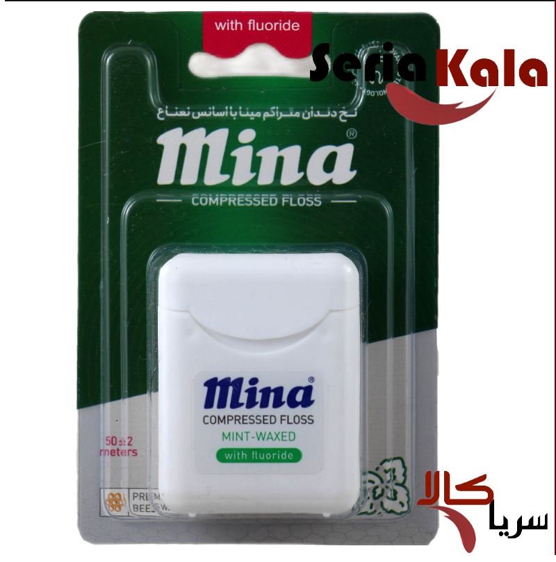 نخ دندان متراکم مینا با اسانس نعناع